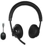 VT W310U-D - беспроводная бинауральная DECT-гарнитура с HD-звуком. В комплекте к гарнитуре идёт USB-донгл. Данную гарнитурулегко можно подключить к компьютеру через USB. Поддерживаемая операционная система - Windows 10/11.


 


	 Гарнитура VT W310U-...